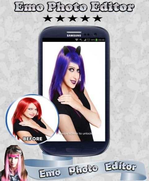 Emo Photo Editor screenshot 2