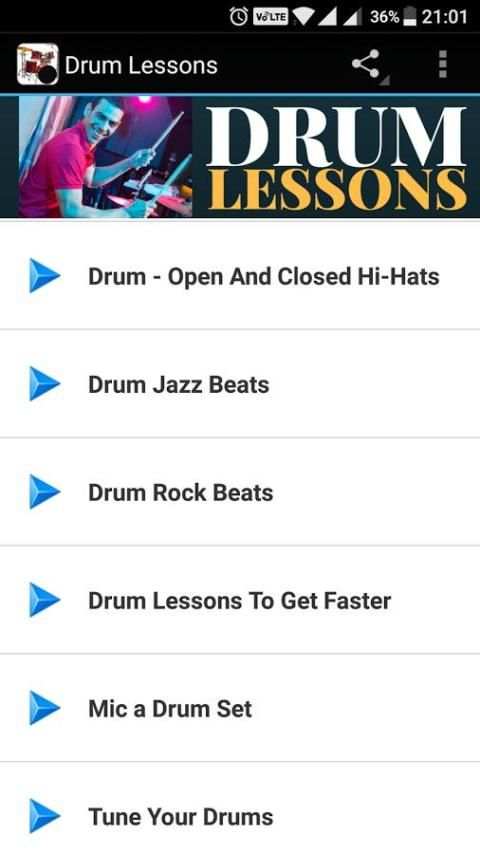 Drum Lessions скриншот 7