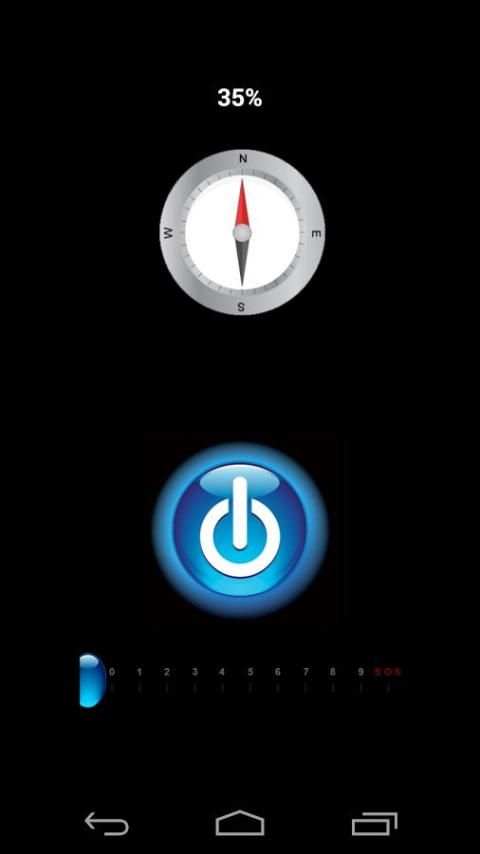 Galaxy Flashlight screenshot 2