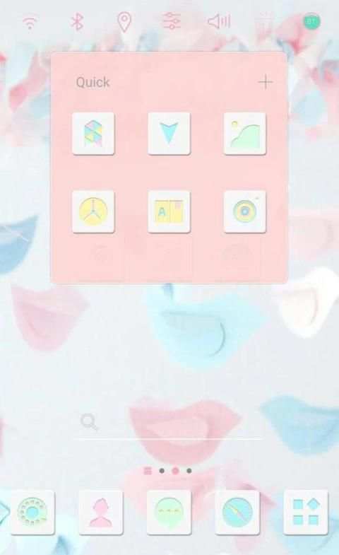 Pastel Birds Launcher theme स्क्रीनशॉट 2