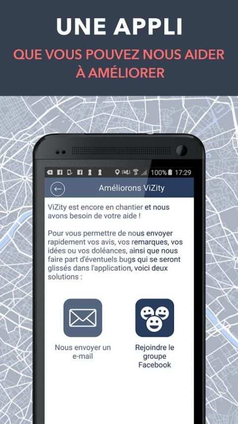 Vizity - GPS urbain screenshot 1