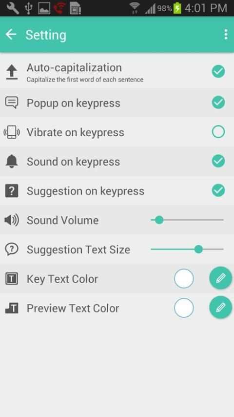 Arabic Keyboard screenshot 4