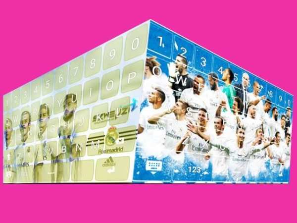 Real madrid keyboard themes screenshot 1