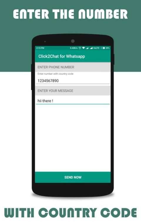Click2Chat For Whatsapp screenshot 3