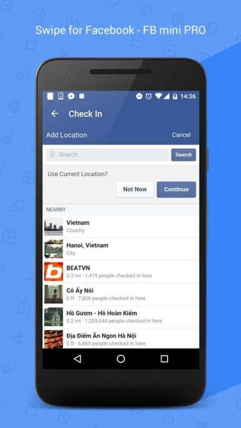New Messenger for Facebook screenshot 2