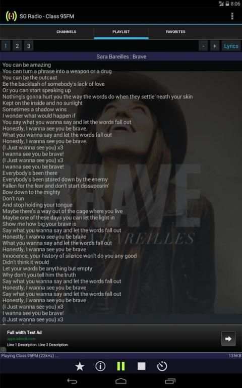 SG Radio screenshot 1