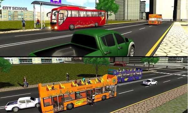 Amazing City Coach Bus Driver screenshot 15