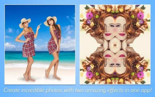 Twin Camera Mirror Photo screenshot 1