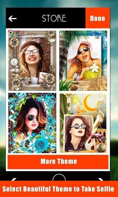 Candy Selfie Sweet Camera HD स्क्रीनशॉट 9