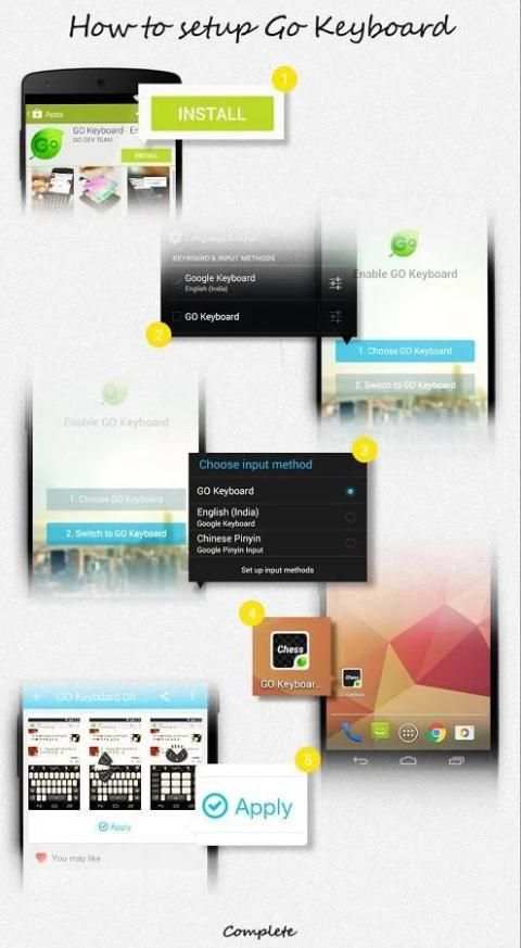 Big keyboard Hero theme screenshot 2