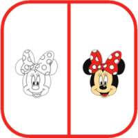 Drawing Mickey Mouse - Minnie on 9Apps