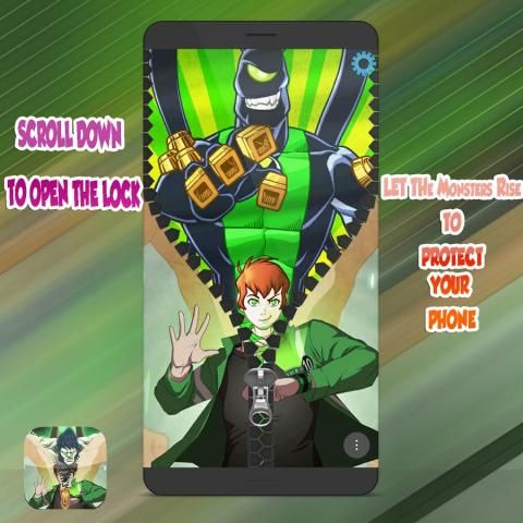 Ben Lock Screen 10 Zipper скриншот 5