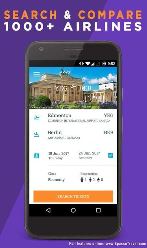 Spasso Cheap Flight Search screenshot 4