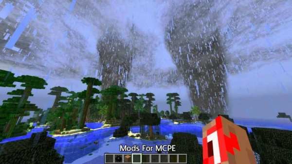 Tornado mod for Minecraft PE screenshot 1