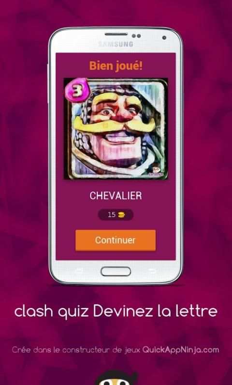 Deviner la lettre Clash Quiz скриншот 7