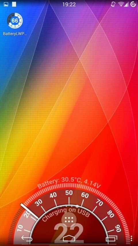 Battery LiveWallpaper HD स्क्रीनशॉट 2