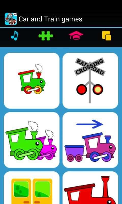 Car & Train games for toddlers 5 تصوير الشاشة