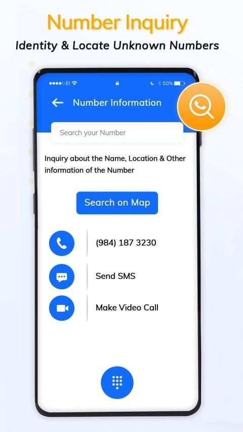 Caller ID Name and Number Location Tracker स्क्रीनशॉट 4