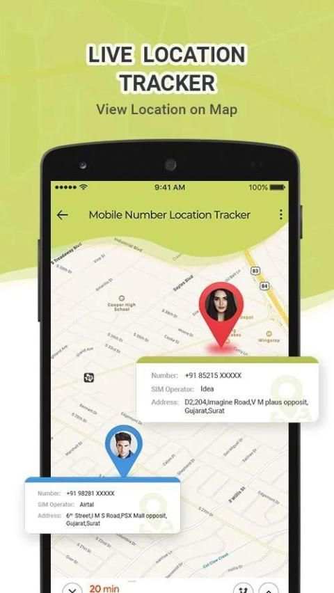 Tracking Live Location स्क्रीनशॉट 3
