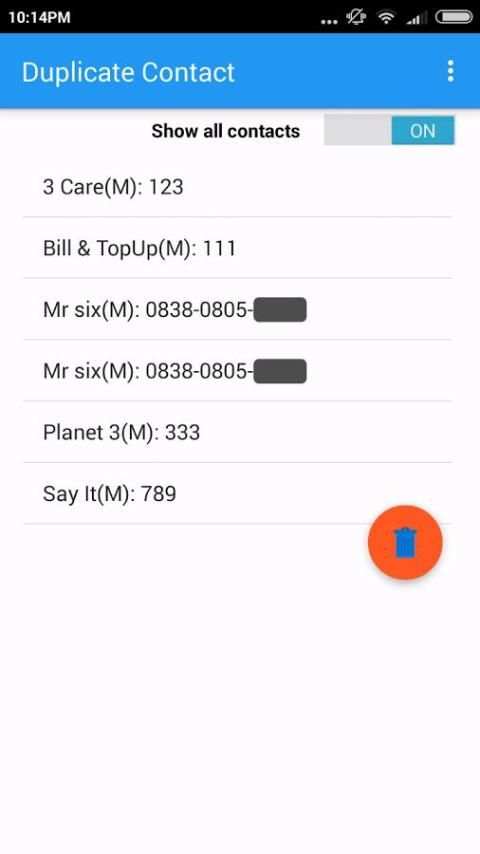 Duplicate Contact скриншот 4