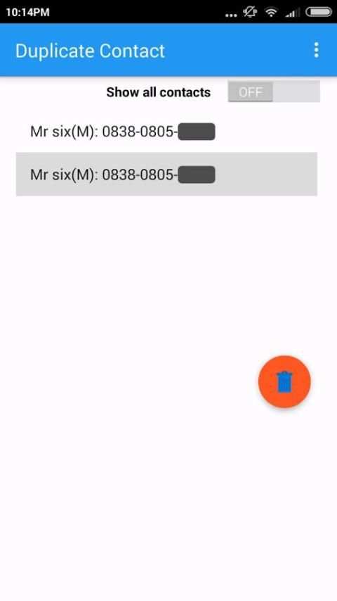 Duplicate Contact скриншот 5