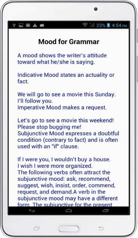 English Grammar screenshot 1