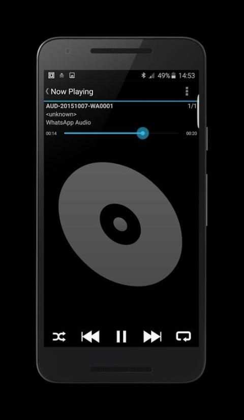 MP3 Music Player स्क्रीनशॉट 1