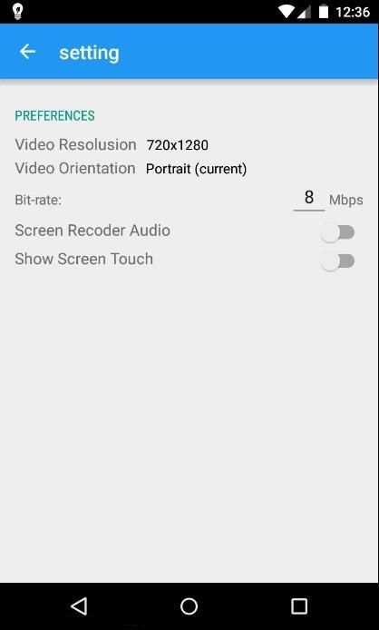 Screen RecorderAudio Screnshot скриншот 1