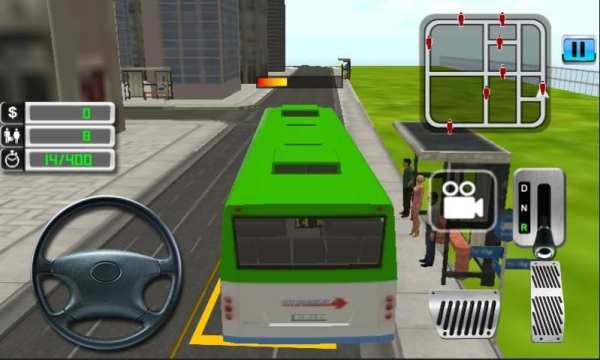 City Bus Driving 3D 2 تصوير الشاشة