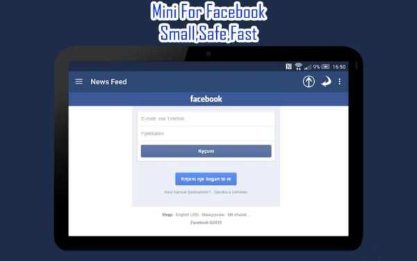 Mini For Facebook - Mini FB स्क्रीनशॉट 14