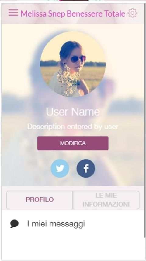 MELISSA SNEP BENESSERE TOTALE 1 تصوير الشاشة