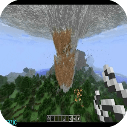 ikon Tornado mod for MCPE