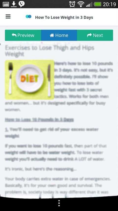 How To Lose Weight in 3 Days screenshot 2