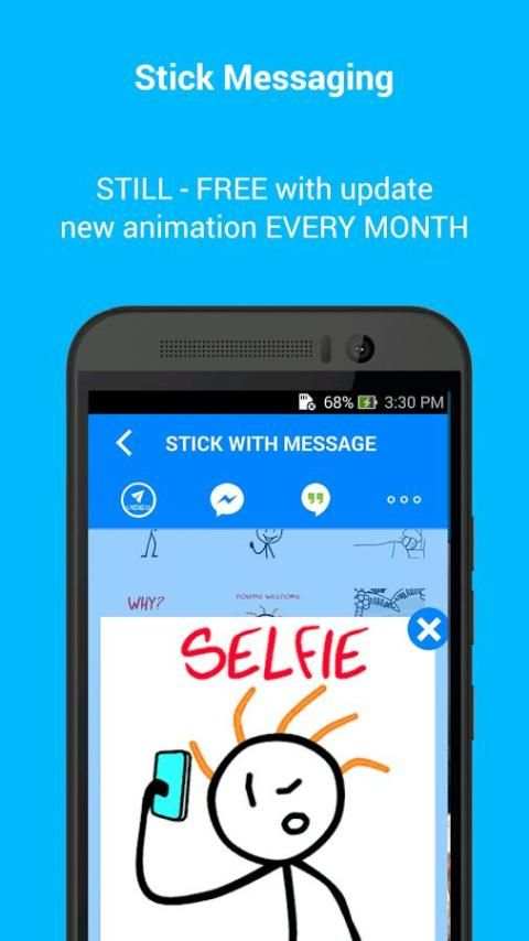 Stick For Messenger screenshot 2