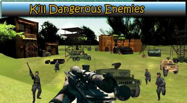 Sniper Frontline Perang screenshot 2