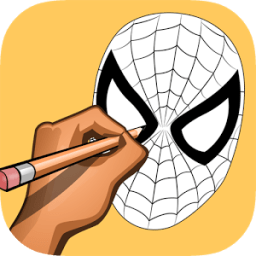 ikon how to draw Spiderman