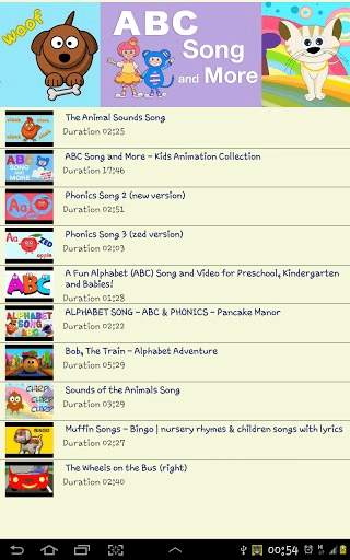Song for Kids 5 تصوير الشاشة
