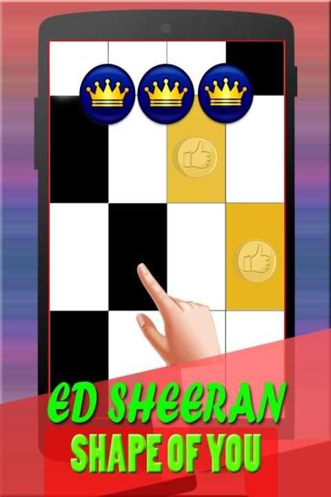 Ed Sheeran Piano Game screenshot 2