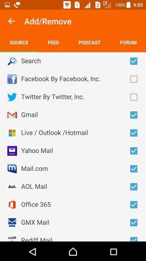 All Email Access | RSS Feed скриншот 4