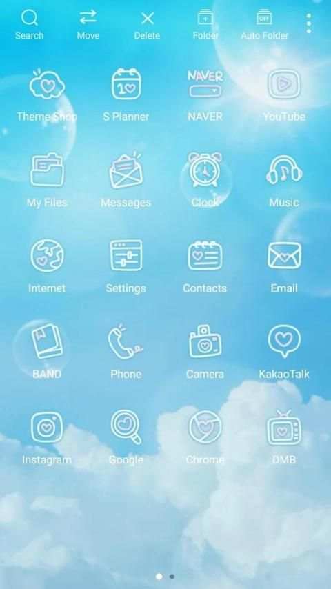 New Beginning Launcher theme screenshot 2