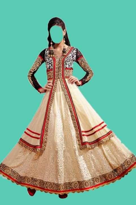Indian Woman Dress Photo Suit скриншот 2