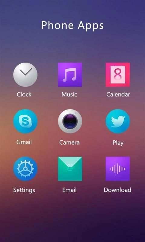 Gradients - Zero Launcher скриншот 1