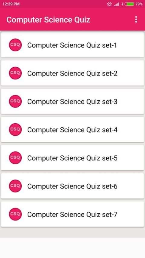 Computer Science Quiz 2 تصوير الشاشة