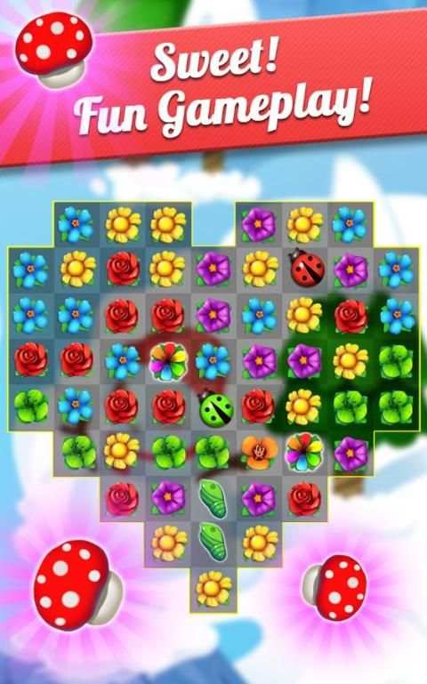 Flower Crush Match 3 screenshot 3