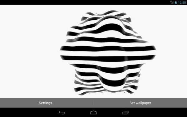 Hypnotic 3D Live Wallpaper 1 تصوير الشاشة