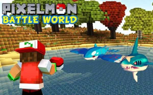 Pixelmon Mod Battle World скриншот 3