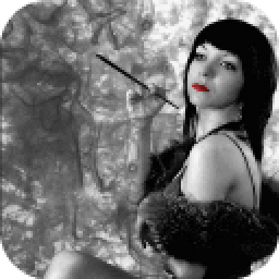 Retro Lady Live Wallpaper icon