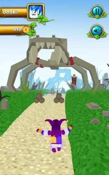Temple Herobrine Run screenshot 1