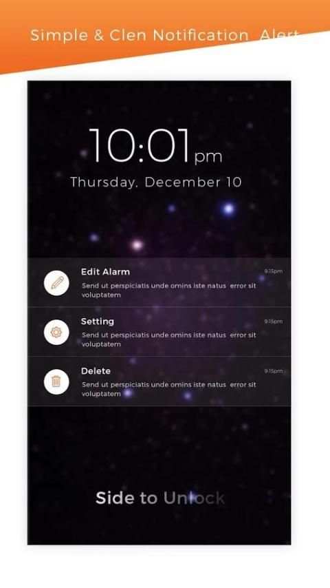 OS10 i Lock Screen скриншот 4