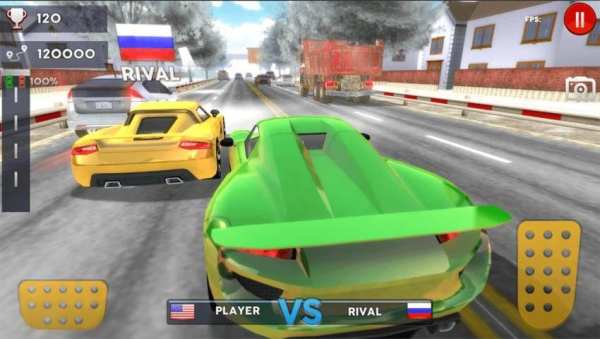 SPEED RACING : ARCADE RACING screenshot 1